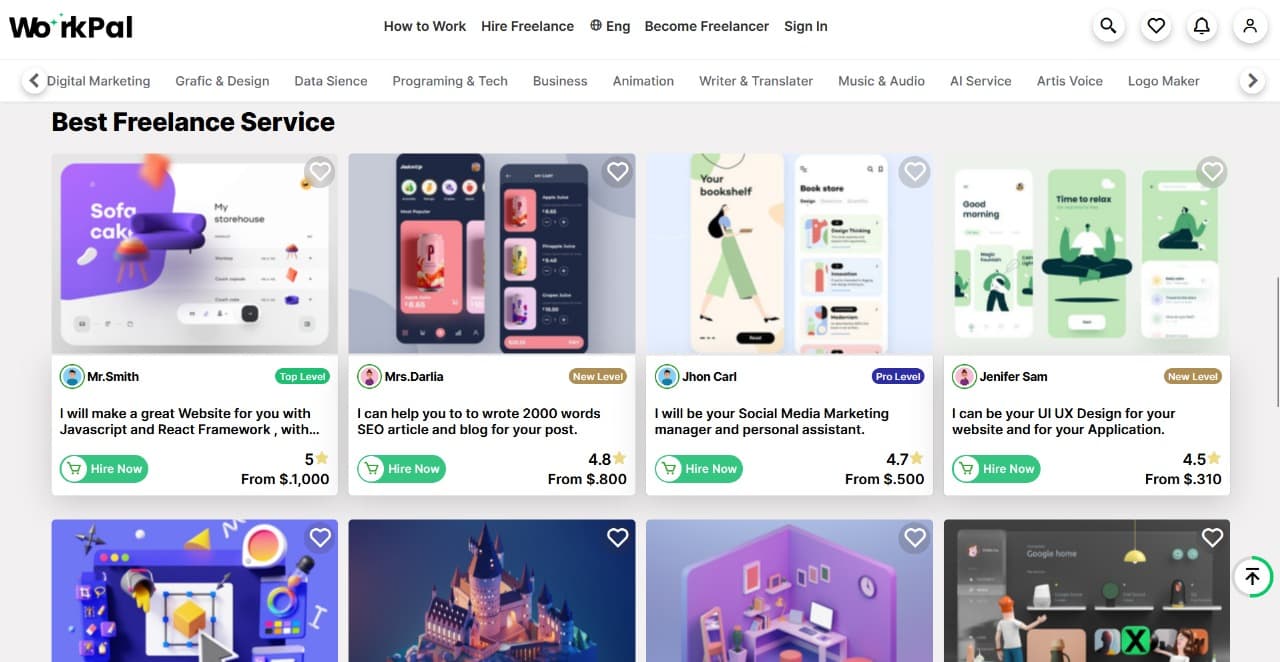 Freelancer Static Website gets First Winner on ITCC 2023 screenshot